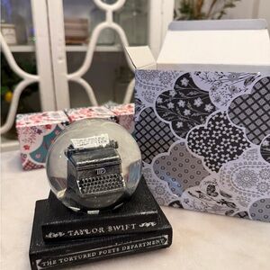 Taylor Swift TTPD Snow Globe